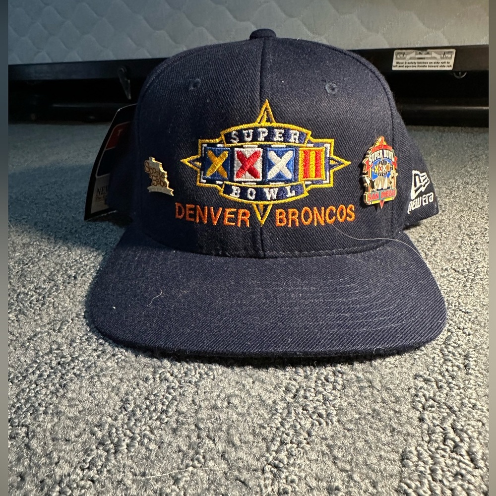 **VINTAGE SUPERBOWL HAT DENVER VS BRONCOS